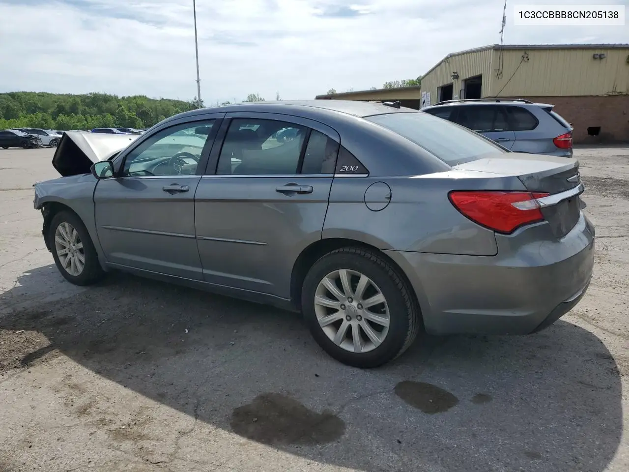 2012 Chrysler 200 Touring VIN: 1C3CCBBB8CN205138 Lot: 62647195