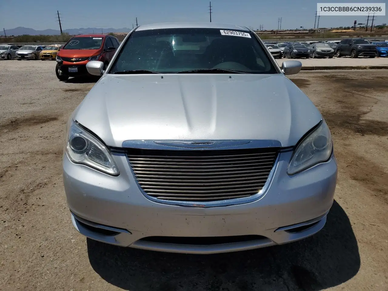 2012 Chrysler 200 Touring VIN: 1C3CCBBB6CN239336 Lot: 62903755