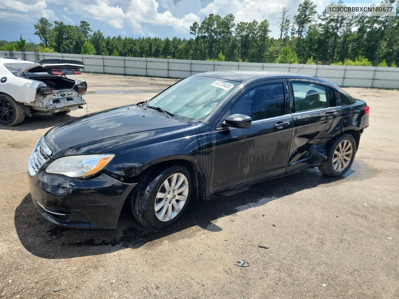 2012 Chrysler 200 Touring VIN: 1C3CCBBBXCN180677 Lot: 64723485