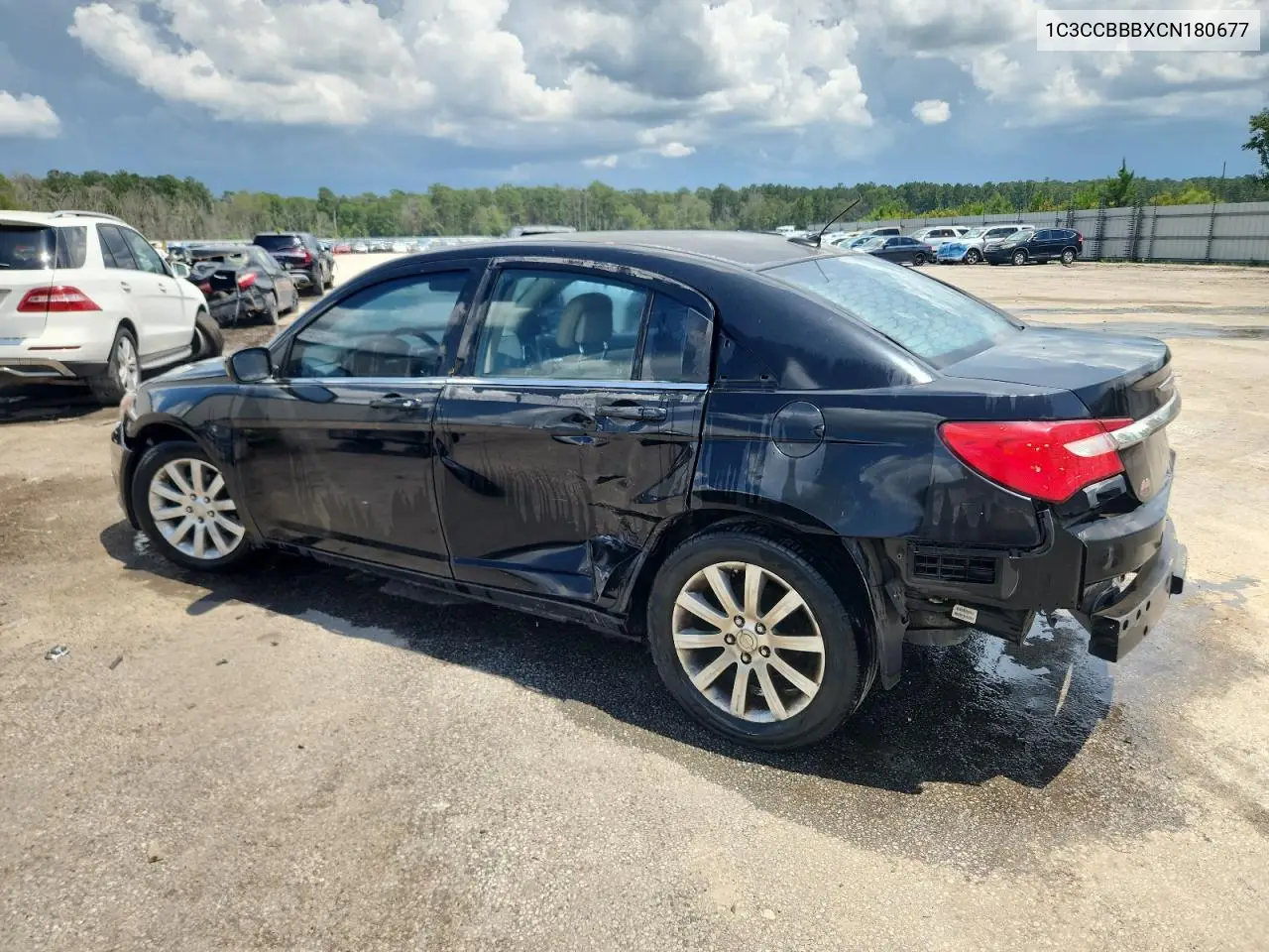 2012 Chrysler 200 Touring VIN: 1C3CCBBBXCN180677 Lot: 64723485