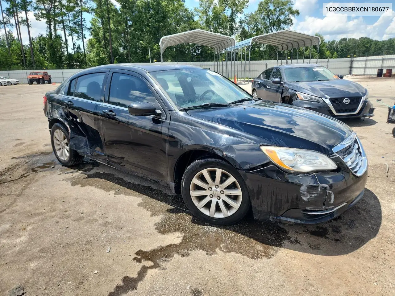 2012 Chrysler 200 Touring VIN: 1C3CCBBBXCN180677 Lot: 64723485