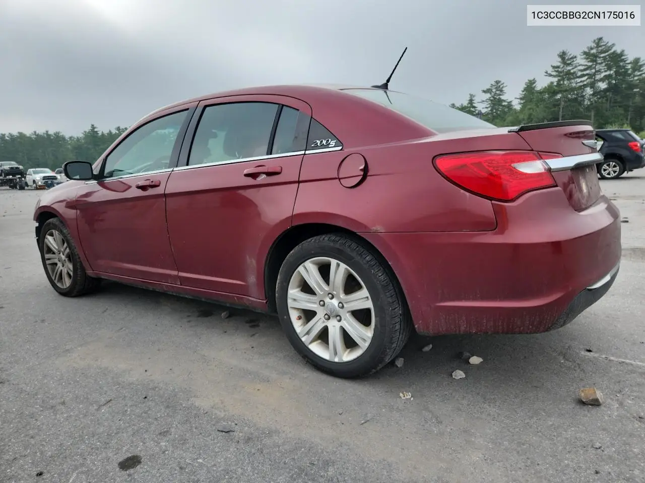 2012 Chrysler 200 Touring VIN: 1C3CCBBG2CN175016 Lot: 65062555