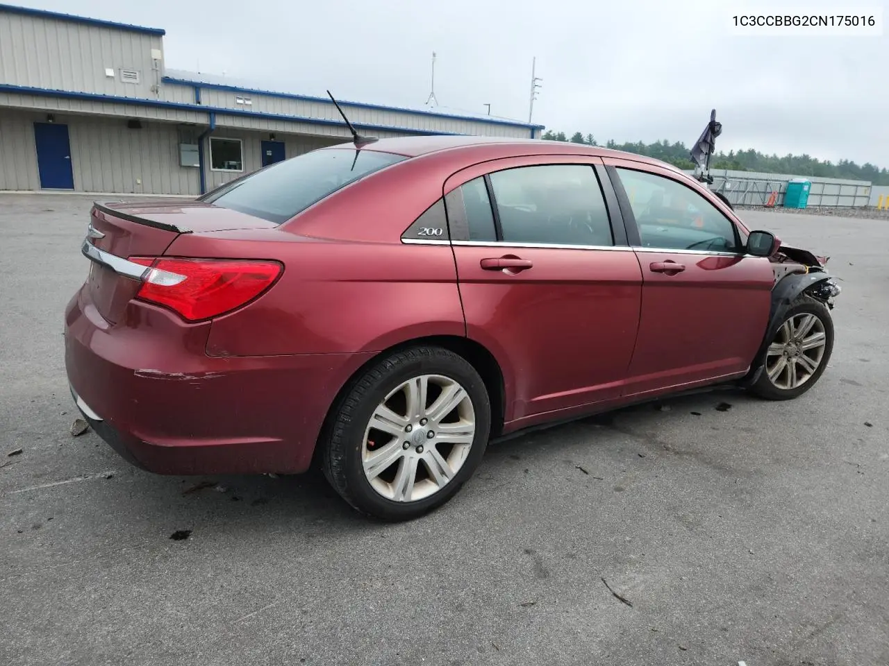 2012 Chrysler 200 Touring VIN: 1C3CCBBG2CN175016 Lot: 65062555