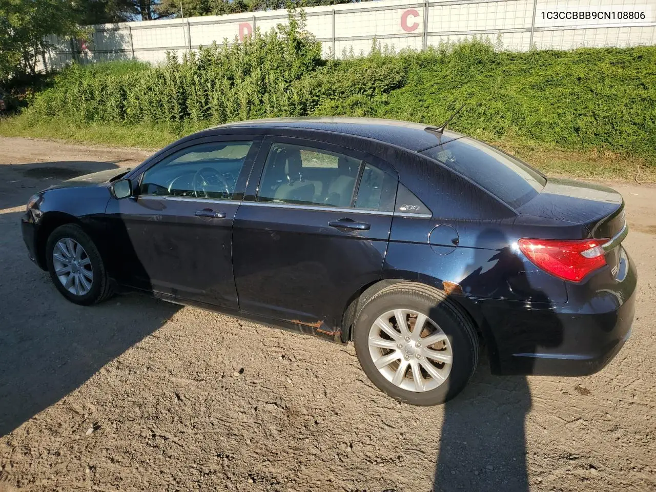 2012 Chrysler 200 Touring VIN: 1C3CCBBB9CN108806 Lot: 65074175