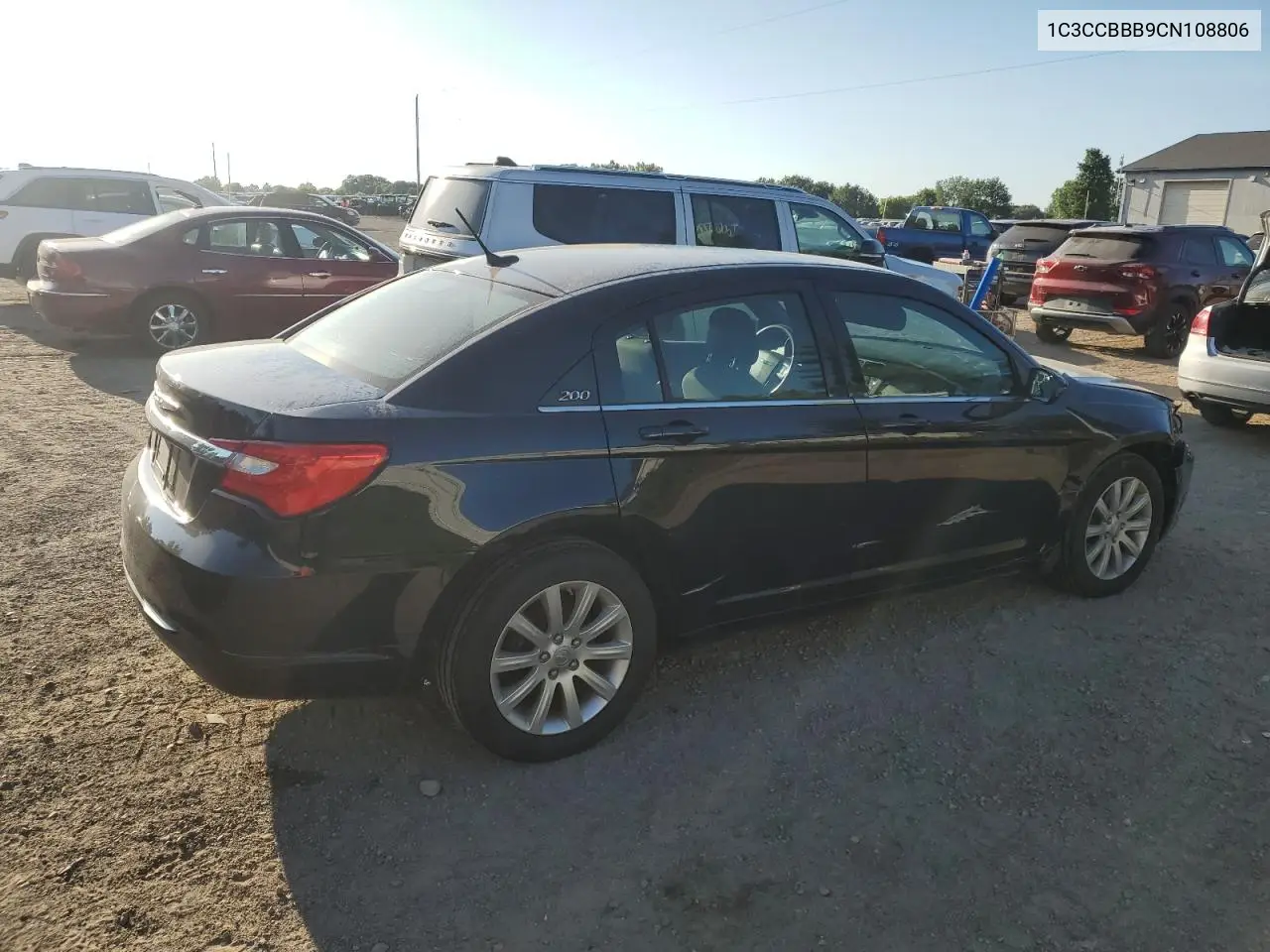 2012 Chrysler 200 Touring VIN: 1C3CCBBB9CN108806 Lot: 65074175