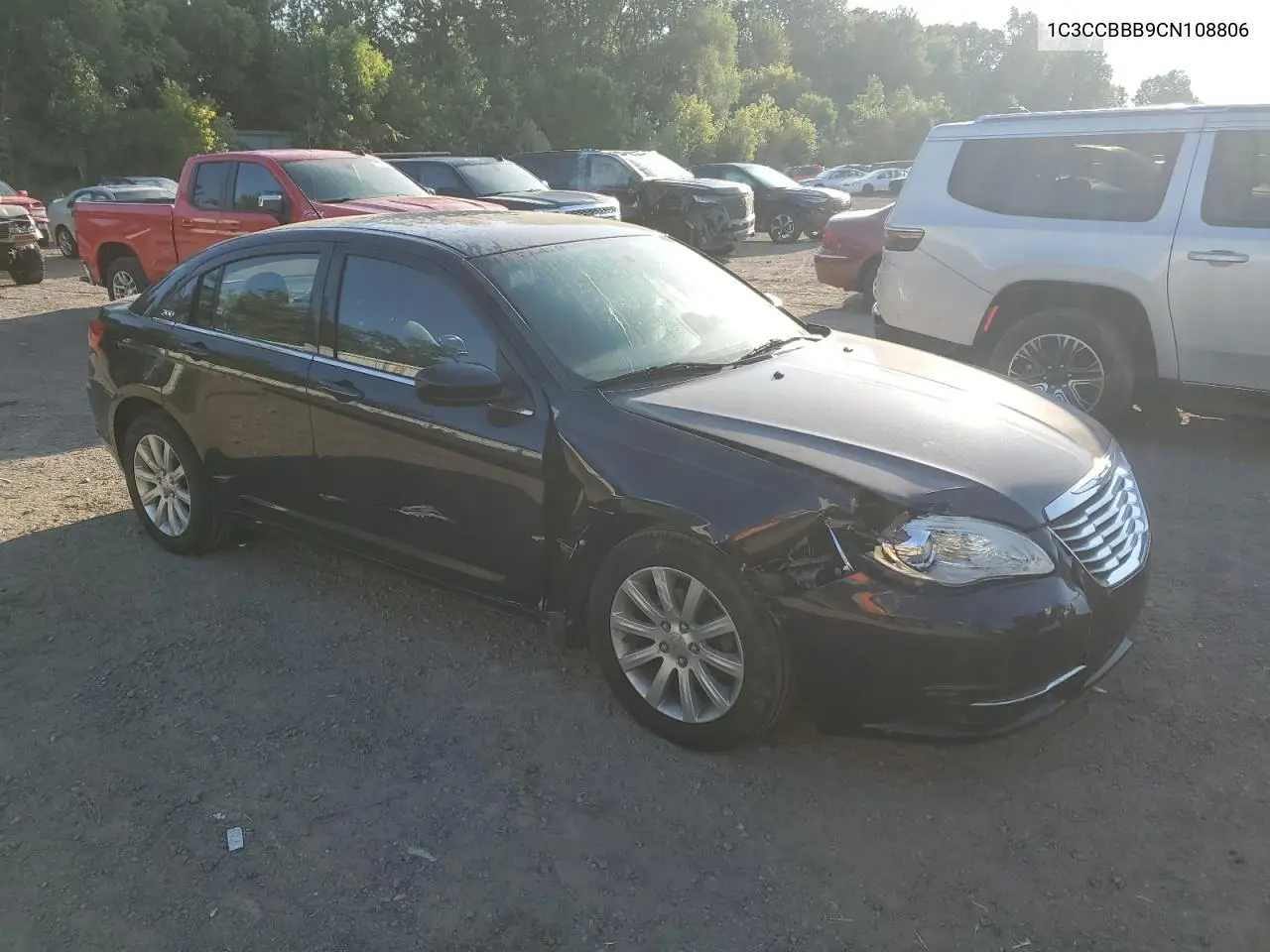 2012 Chrysler 200 Touring VIN: 1C3CCBBB9CN108806 Lot: 65074175