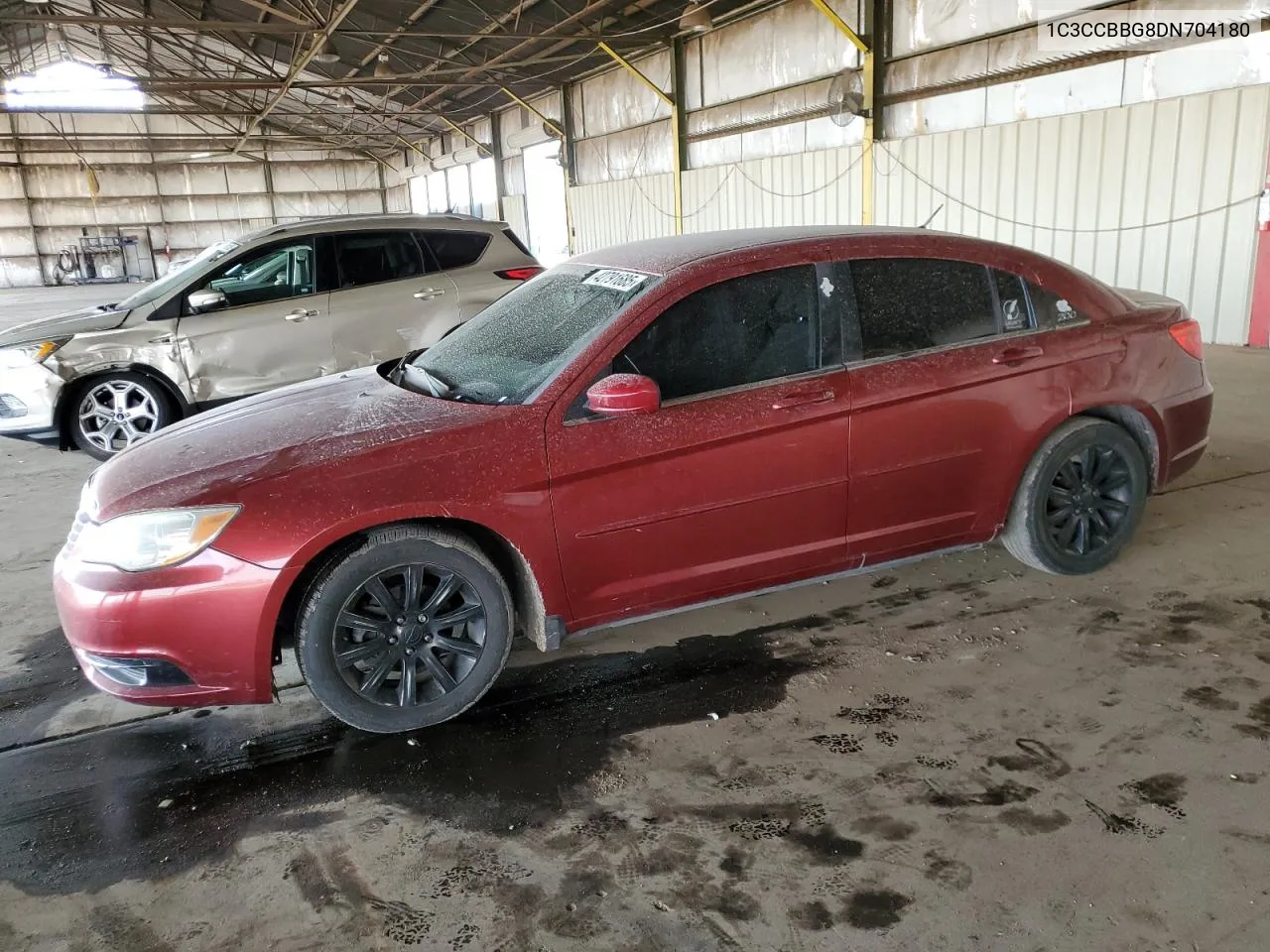 2013 Chrysler 200 Touring VIN: 1C3CCBBG8DN704180 Lot: 42791685