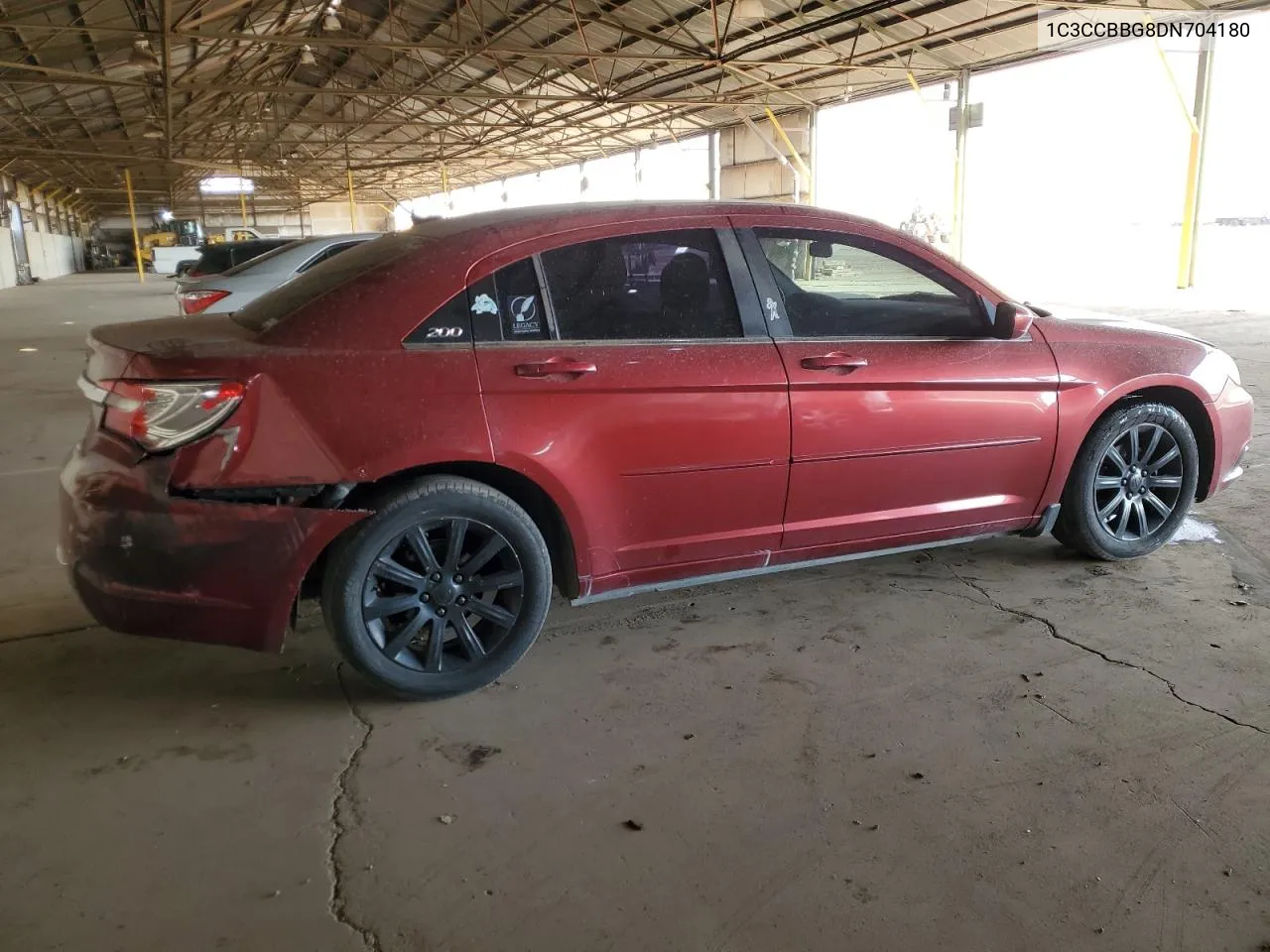 2013 Chrysler 200 Touring VIN: 1C3CCBBG8DN704180 Lot: 42791685
