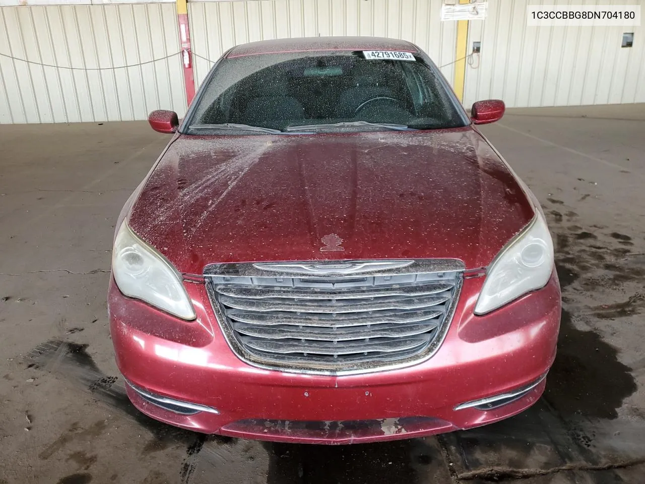 2013 Chrysler 200 Touring VIN: 1C3CCBBG8DN704180 Lot: 42791685