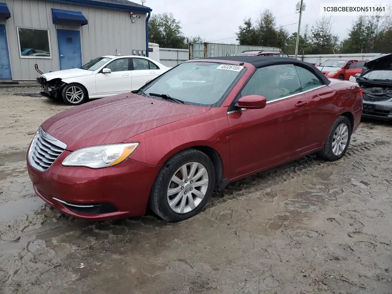 2013 Chrysler 200 Touring VIN: 1C3BCBEBXDN511461 Lot: 45326155