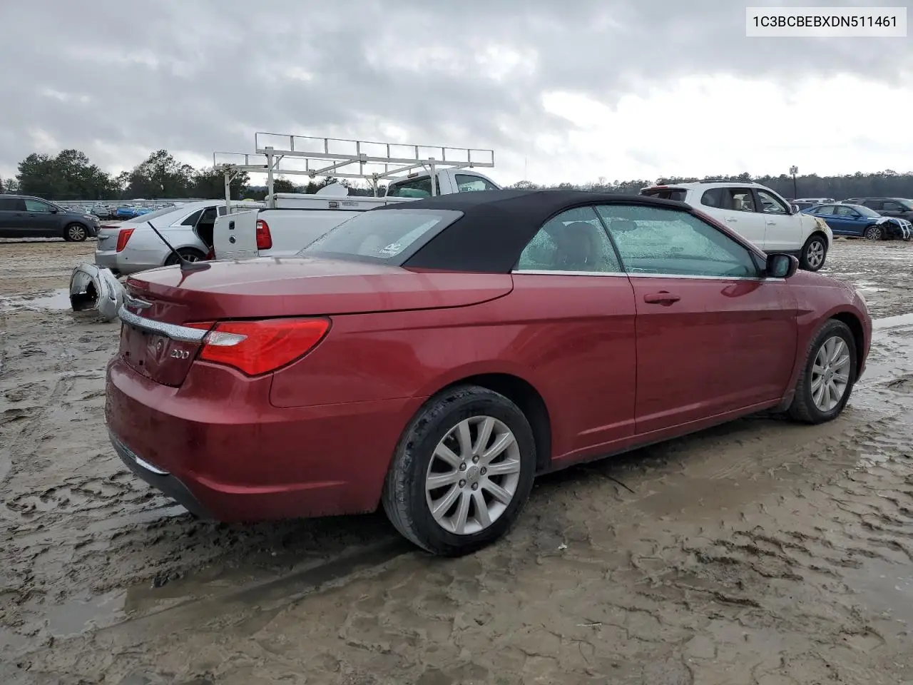 2013 Chrysler 200 Touring VIN: 1C3BCBEBXDN511461 Lot: 45326155