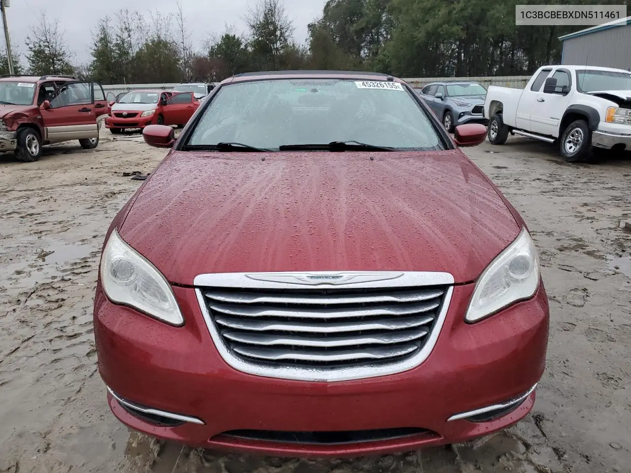 2013 Chrysler 200 Touring VIN: 1C3BCBEBXDN511461 Lot: 45326155