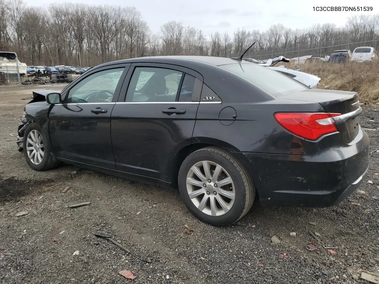 2013 Chrysler 200 Touring VIN: 1C3CCBBB7DN651539 Lot: 45675915