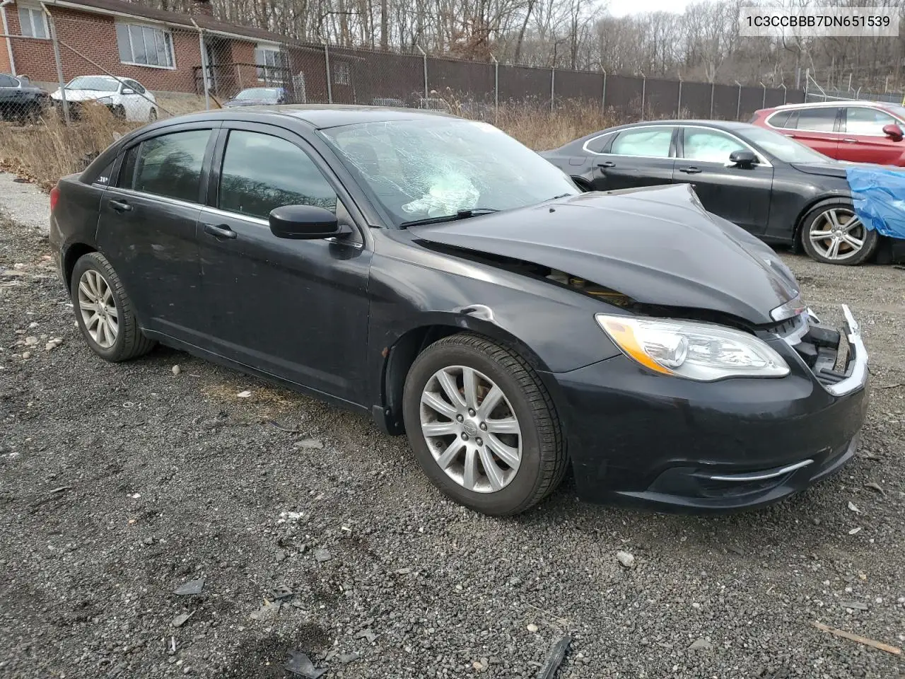 2013 Chrysler 200 Touring VIN: 1C3CCBBB7DN651539 Lot: 45675915