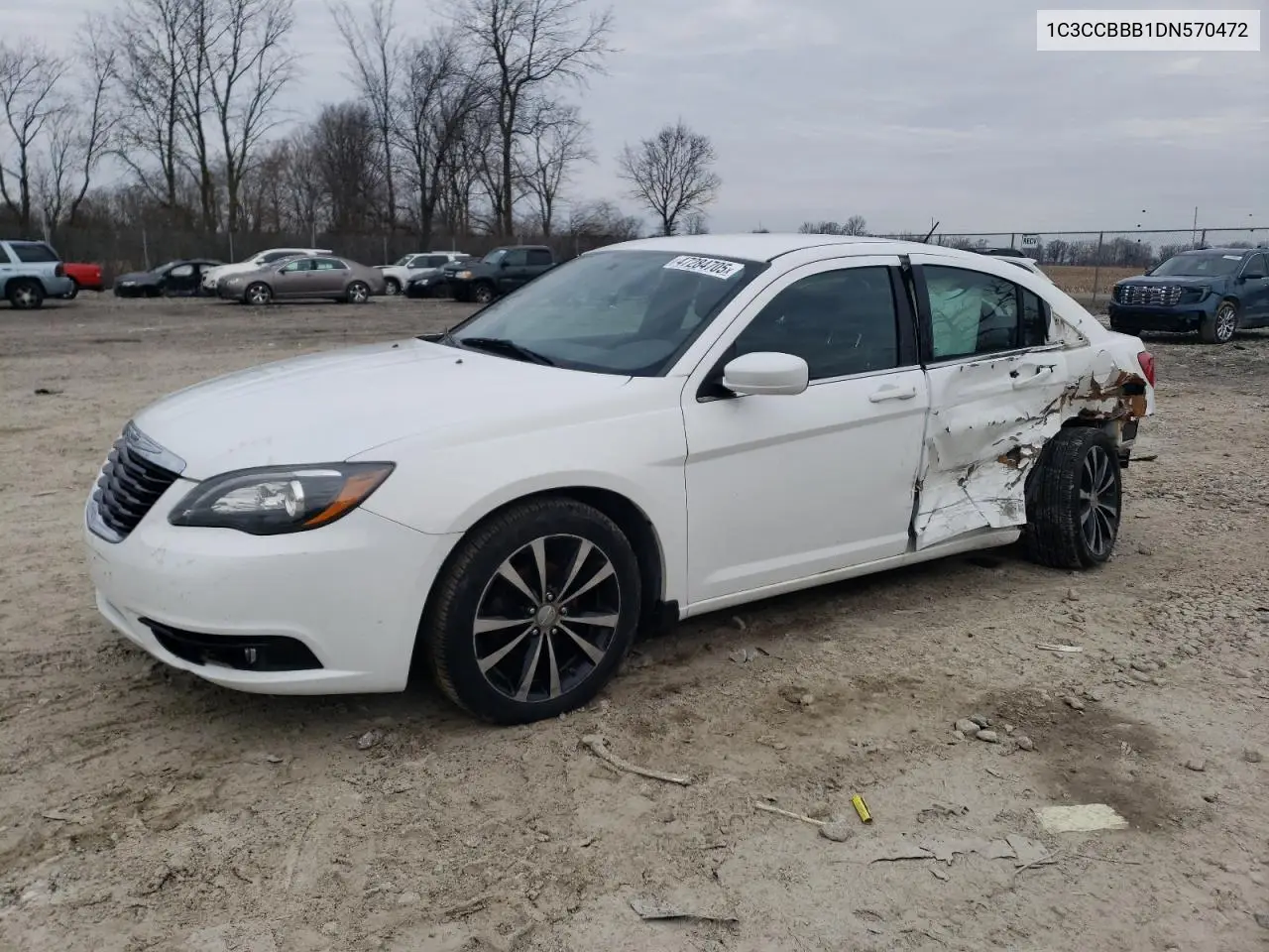 2013 Chrysler 200 Touring VIN: 1C3CCBBB1DN570472 Lot: 47284705
