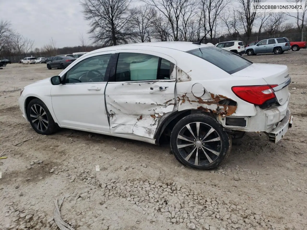 2013 Chrysler 200 Touring VIN: 1C3CCBBB1DN570472 Lot: 47284705