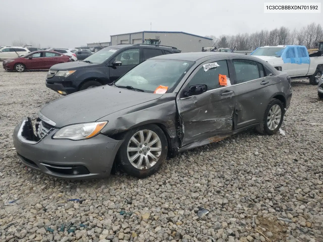 2013 Chrysler 200 Touring VIN: 1C3CCBBBXDN701592 Lot: 48234355