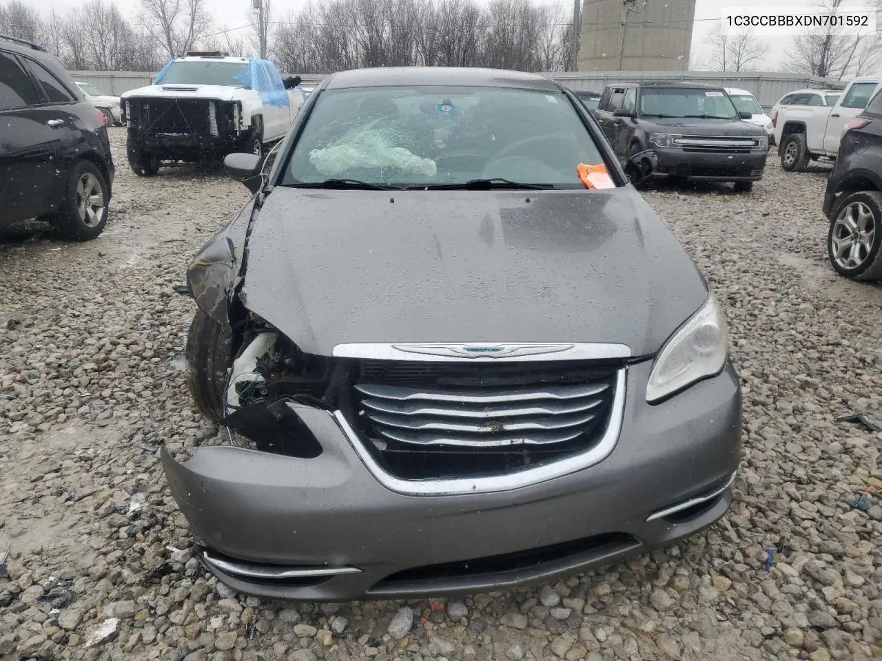 2013 Chrysler 200 Touring VIN: 1C3CCBBBXDN701592 Lot: 48234355