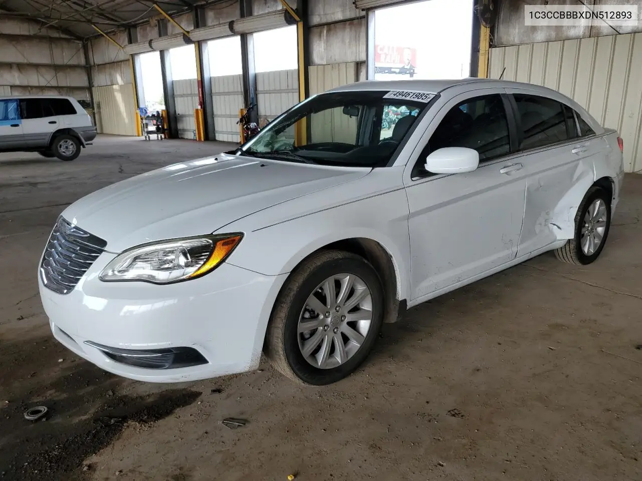 2013 Chrysler 200 Touring VIN: 1C3CCBBBXDN512893 Lot: 49461985