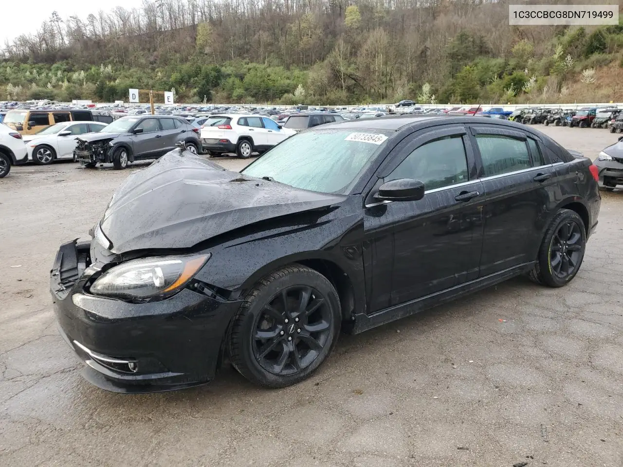 2013 Chrysler 200 Limited VIN: 1C3CCBCG8DN719499 Lot: 50733845