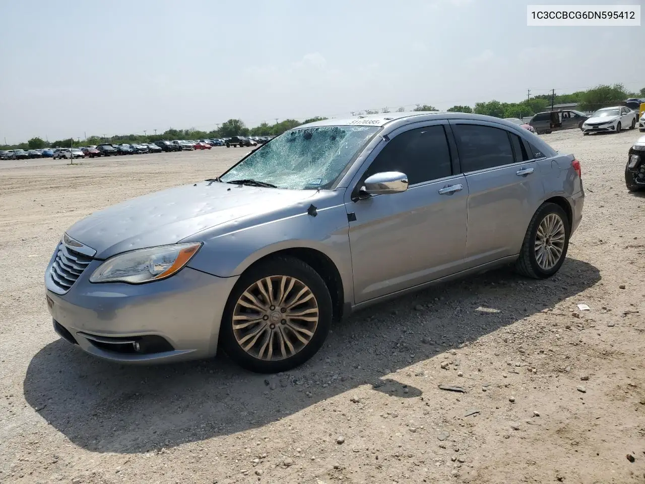 2013 Chrysler 200 Limited VIN: 1C3CCBCG6DN595412 Lot: 51170385