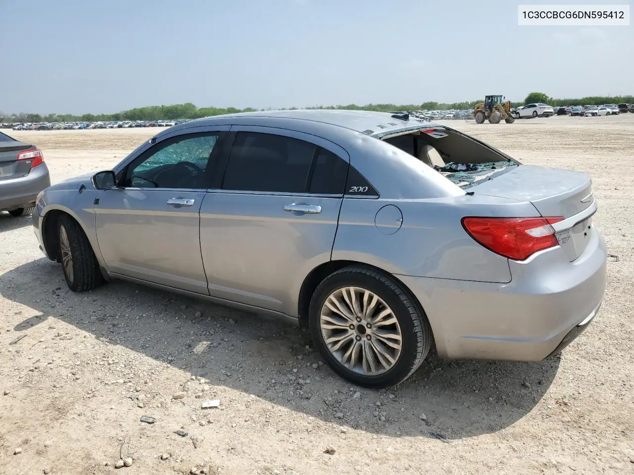 2013 Chrysler 200 Limited VIN: 1C3CCBCG6DN595412 Lot: 51170385