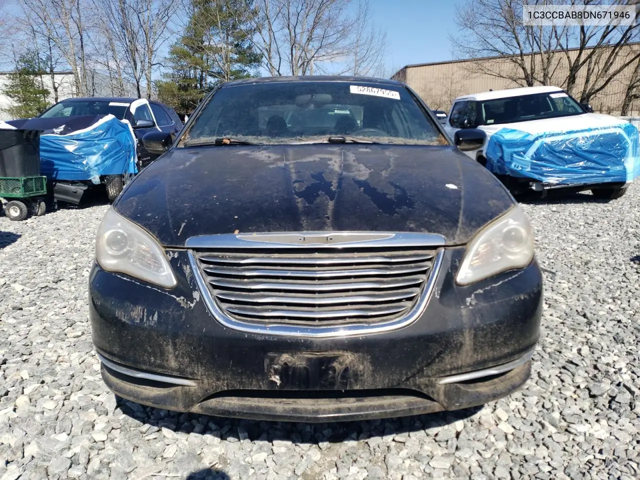 2013 Chrysler 200 Lx VIN: 1C3CCBAB8DN671946 Lot: 52867955