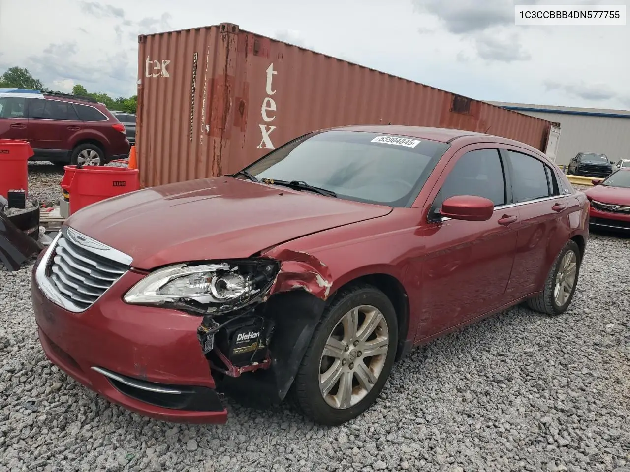 2013 Chrysler 200 Touring VIN: 1C3CCBBB4DN577755 Lot: 55904845
