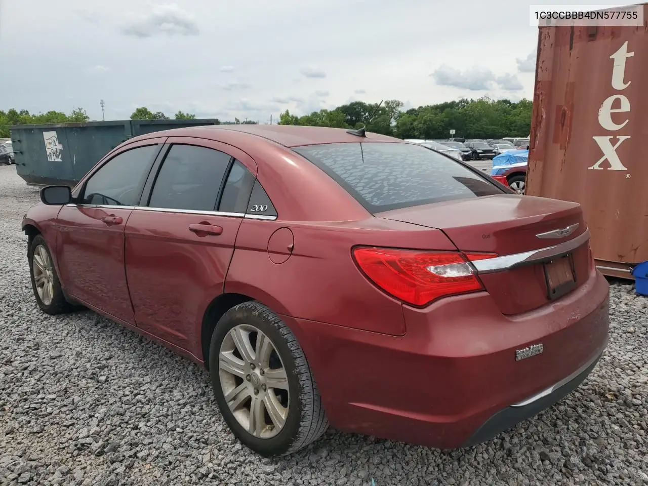 2013 Chrysler 200 Touring VIN: 1C3CCBBB4DN577755 Lot: 55904845