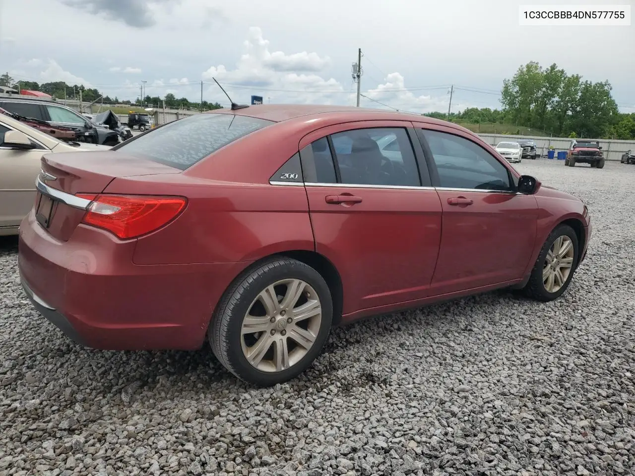 2013 Chrysler 200 Touring VIN: 1C3CCBBB4DN577755 Lot: 55904845