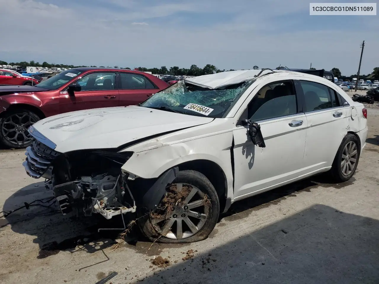 2013 Chrysler 200 Limited VIN: 1C3CCBCG1DN511089 Lot: 56415644