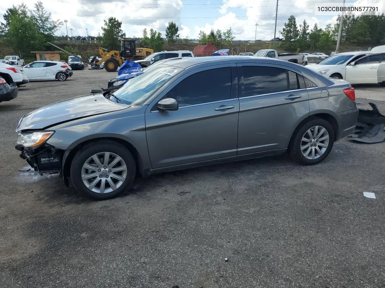 2013 Chrysler 200 Touring VIN: 1C3CCBBB8DN577791 Lot: 56605605