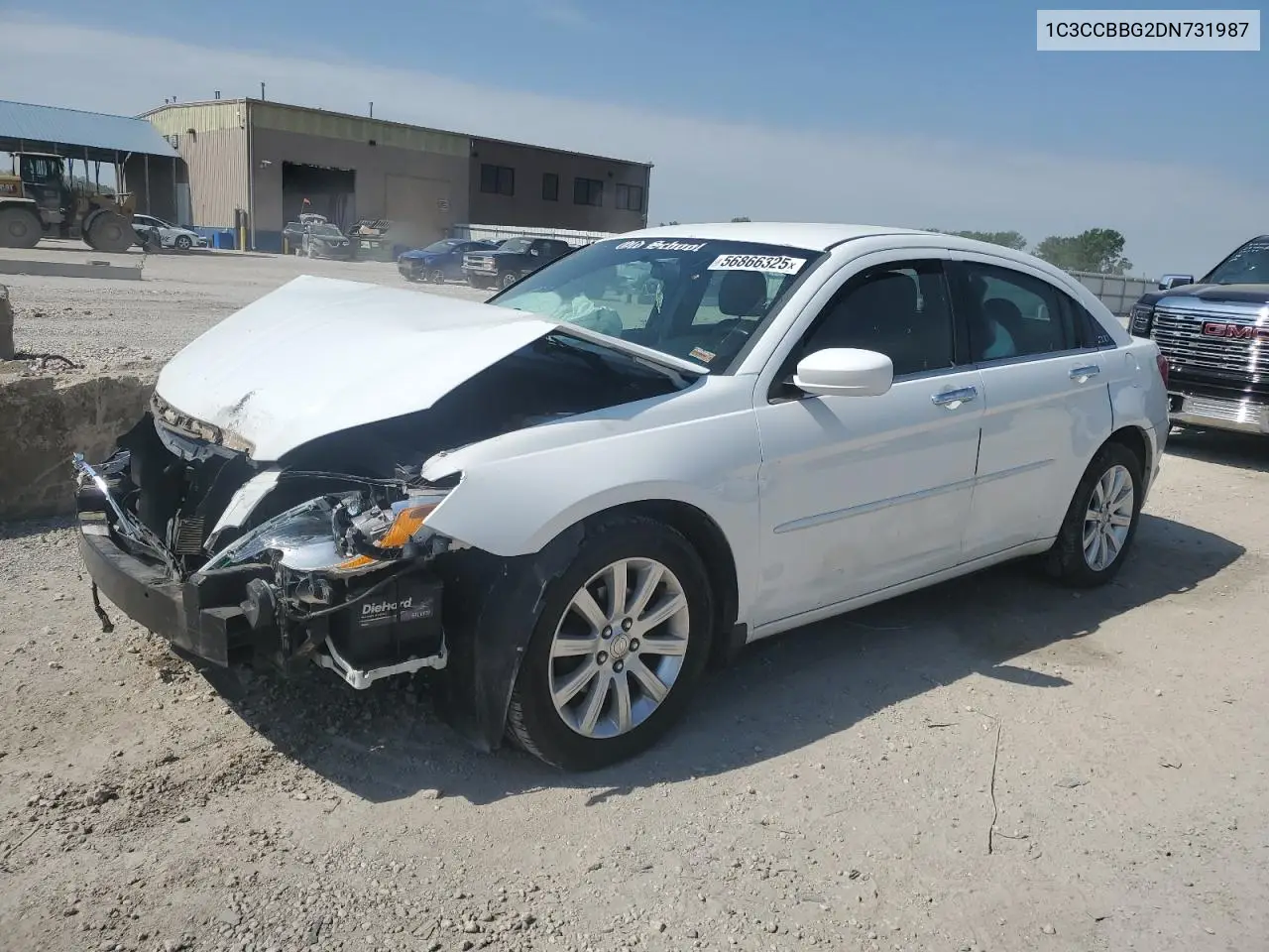 2013 Chrysler 200 Touring VIN: 1C3CCBBG2DN731987 Lot: 56866325