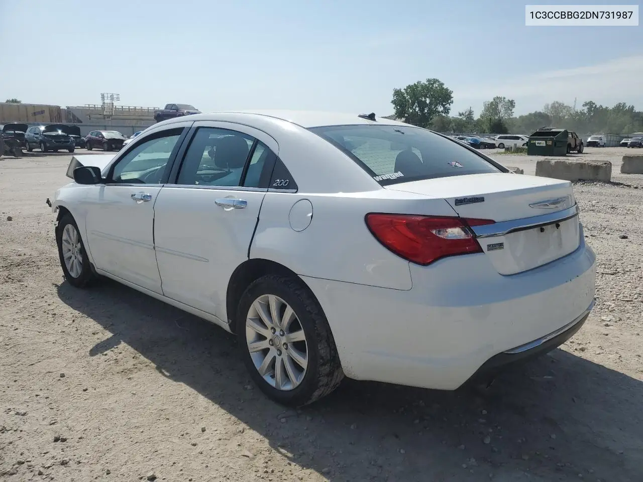 2013 Chrysler 200 Touring VIN: 1C3CCBBG2DN731987 Lot: 56866325