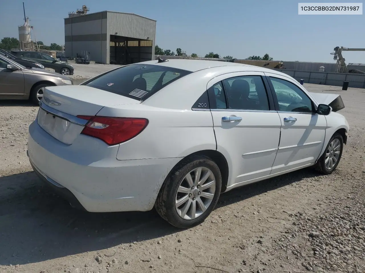 2013 Chrysler 200 Touring VIN: 1C3CCBBG2DN731987 Lot: 56866325