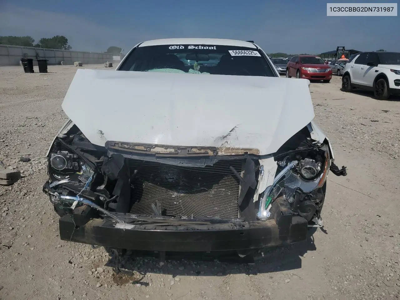 2013 Chrysler 200 Touring VIN: 1C3CCBBG2DN731987 Lot: 56866325