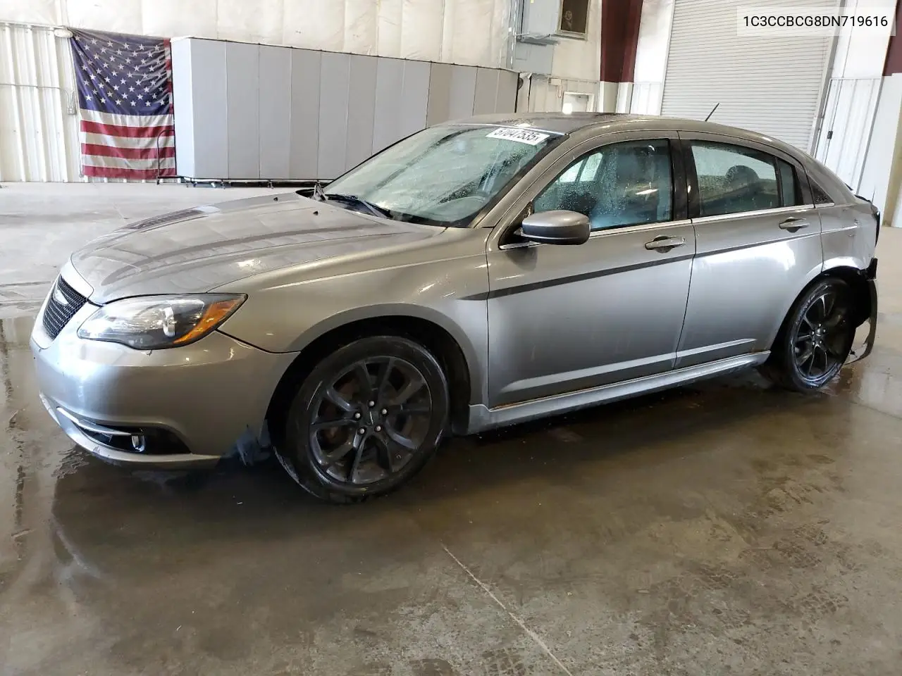 2013 Chrysler 200 Limited VIN: 1C3CCBCG8DN719616 Lot: 57047535