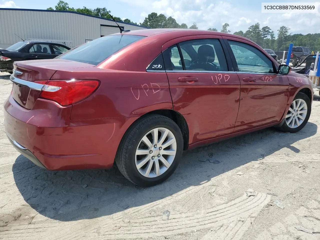 1c3ccbbb7dn533569 1C3CCBBB7DN533569 2013 Chrysler 200 Touring