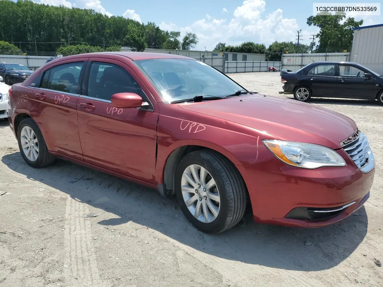 1c3ccbbb7dn533569 1C3CCBBB7DN533569 2013 Chrysler 200 Touring