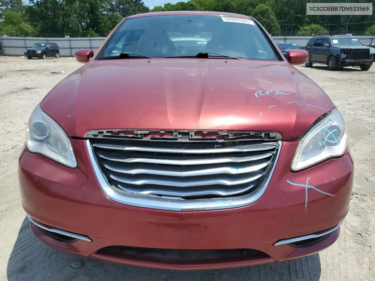 1c3ccbbb7dn533569 1C3CCBBB7DN533569 2013 Chrysler 200 Touring