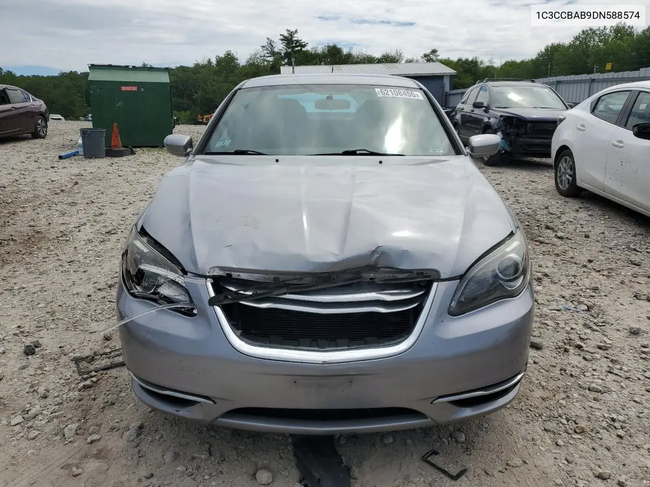 2013 Chrysler 200 Lx VIN: 1C3CCBAB9DN588574 Lot: 62108455