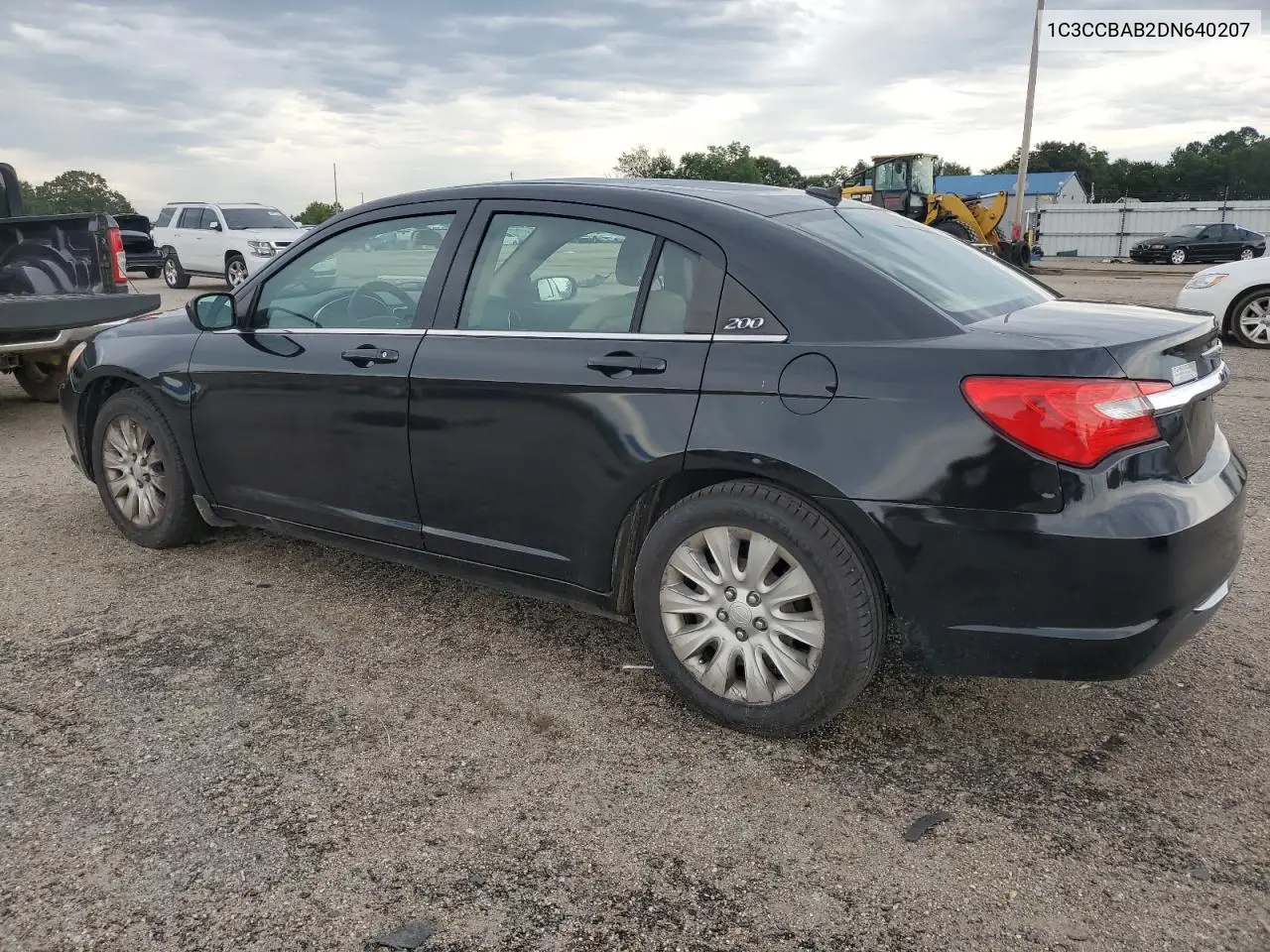 2013 Chrysler 200 Lx VIN: 1C3CCBAB2DN640207 Lot: 62296955