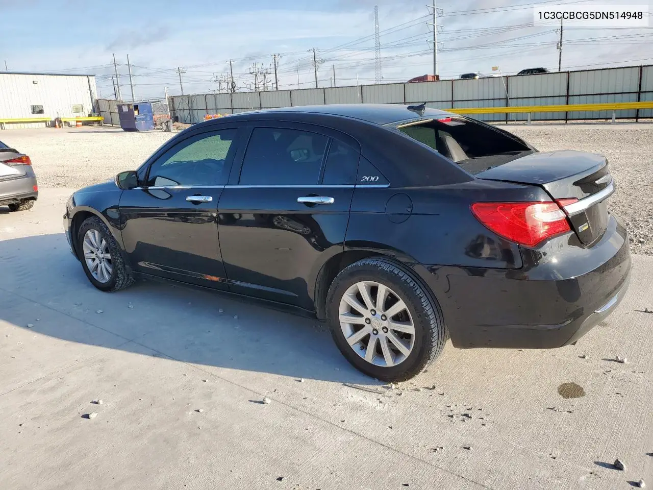 2013 Chrysler 200 Limited VIN: 1C3CCBCG5DN514948 Lot: 62415125