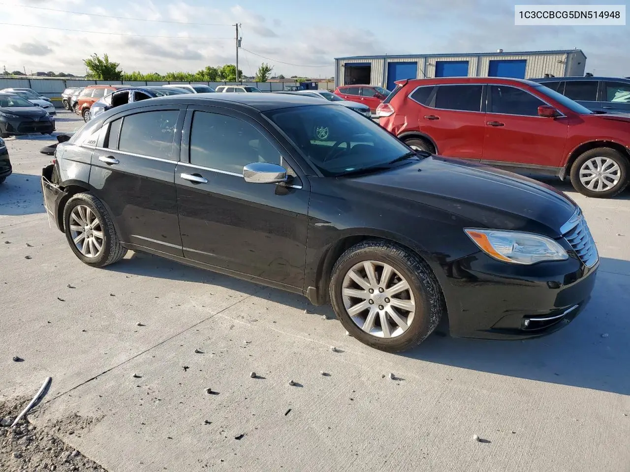 2013 Chrysler 200 Limited VIN: 1C3CCBCG5DN514948 Lot: 62415125