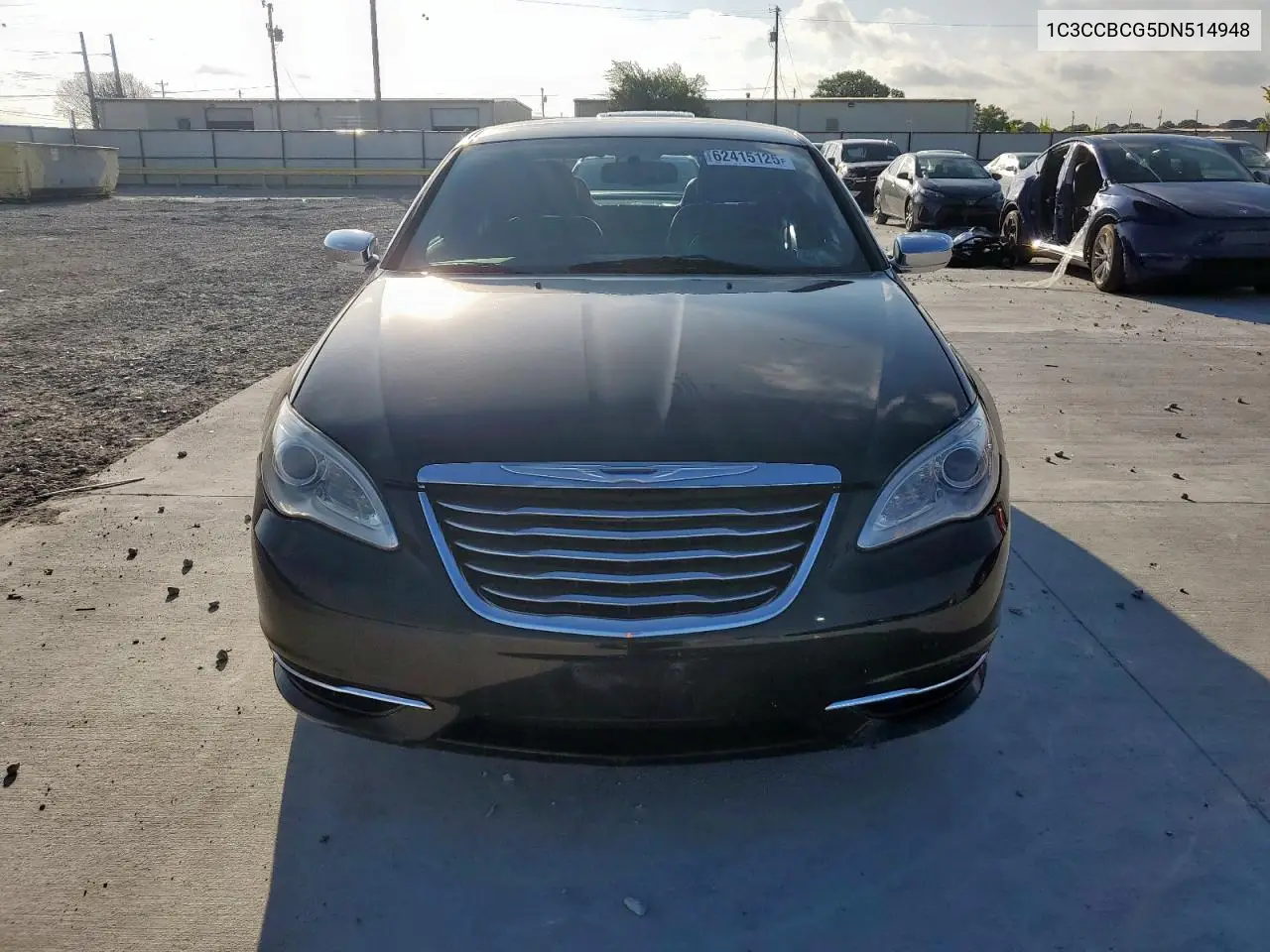 2013 Chrysler 200 Limited VIN: 1C3CCBCG5DN514948 Lot: 62415125