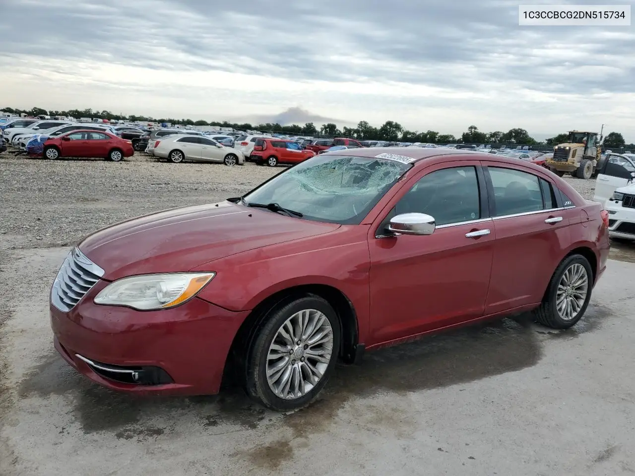 2013 Chrysler 200 Limited VIN: 1C3CCBCG2DN515734 Lot: 62522695