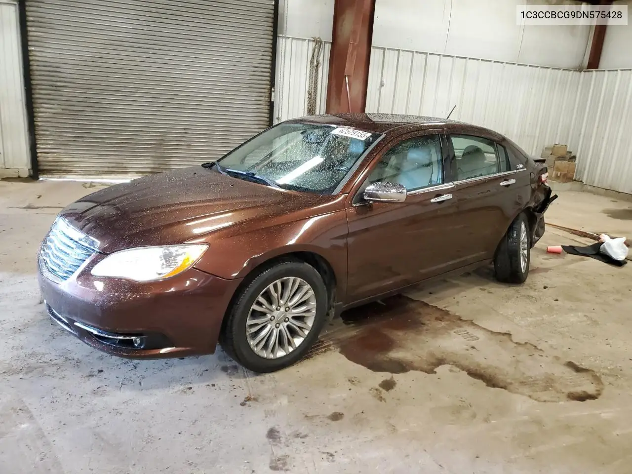 2013 Chrysler 200 Limited VIN: 1C3CCBCG9DN575428 Lot: 62579155