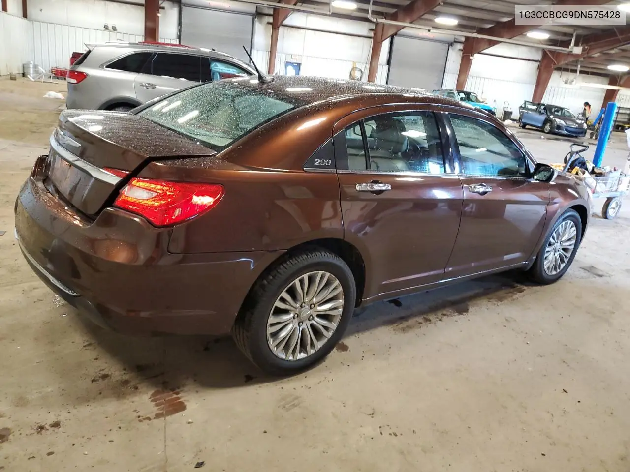 2013 Chrysler 200 Limited VIN: 1C3CCBCG9DN575428 Lot: 62579155