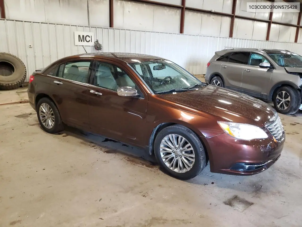 2013 Chrysler 200 Limited VIN: 1C3CCBCG9DN575428 Lot: 62579155