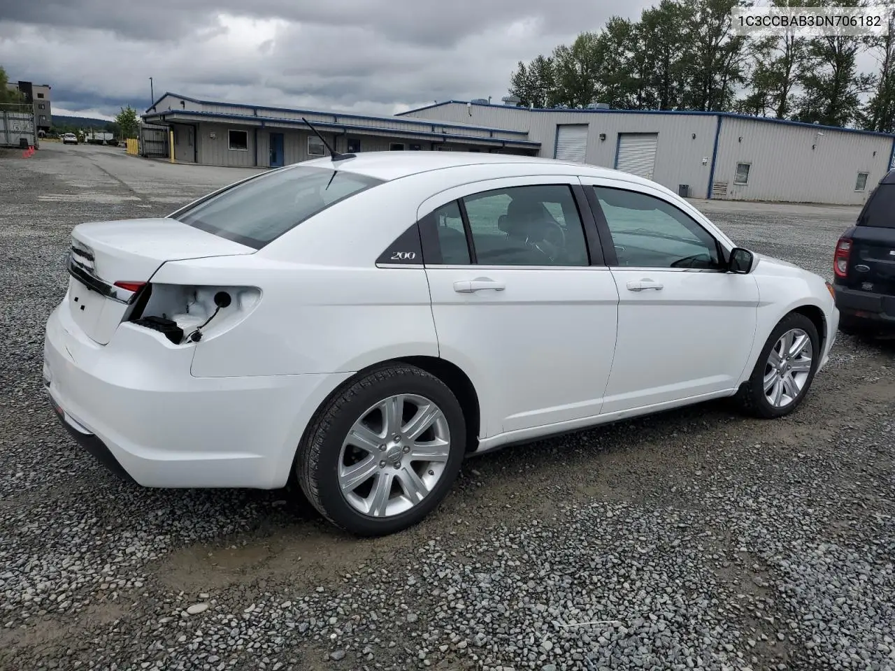2013 Chrysler 200 Lx VIN: 1C3CCBAB3DN706182 Lot: 62861435